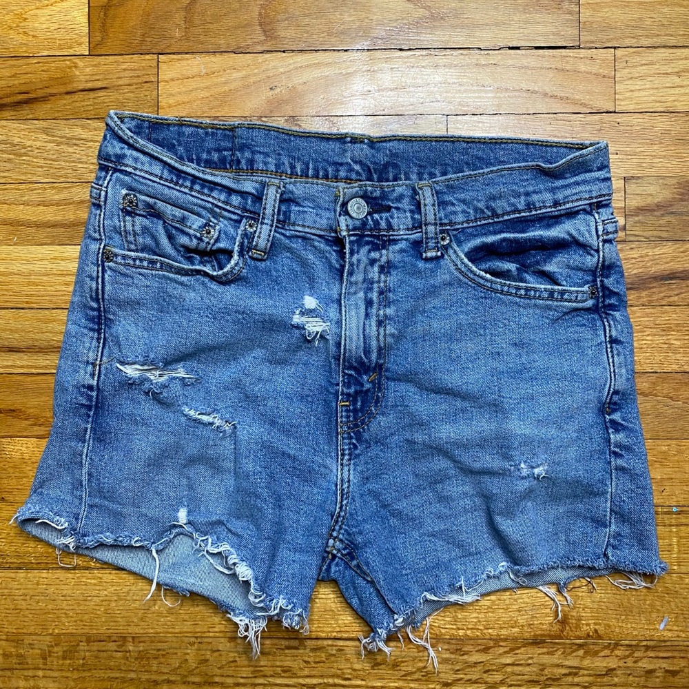 Vintage Distressed 501 Levi’s Shorts